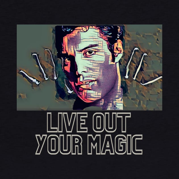 Live Out Your Magic (famous face with hands fingers) by PersianFMts